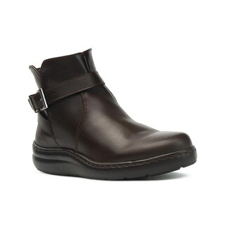 Foto 4 | Foto 4 | Botin Casual Green Love Piel Lisa Dama Antiderrapante Café Cafe