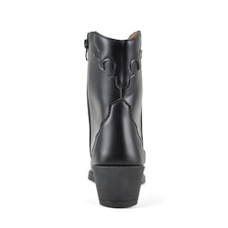 Foto 6 | Foto 6 | Botas Vaqueras Clásica Tacón 5cm Para Dama Mod Violeta Negro