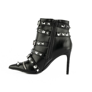 Foto 3 | Foto 3 | Botin Alto Tacón 10cm Puntal Brillo De Mujer Walki Itzel Negro