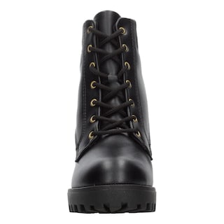 Foto 6 | Foto 6 | Botín Con Tacón Mujer Moleca Negro Cintas Ajustables Dama Negro