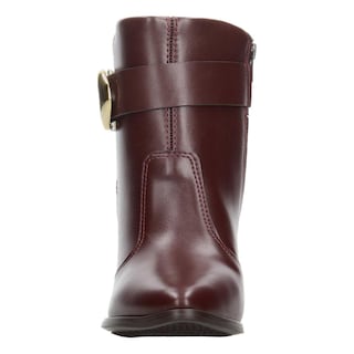 Foto 6 | Foto 6 | Botines Dama Beira Rio Vino Tacón 9 Cm Casual Para Mujer Rojo