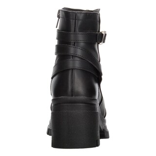 Foto 7 | Foto 7 | Botín Mujer Green Love Negro Tacón 6 Cm Cuadrado Casual Negro