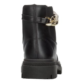Foto 7 | Foto 7 | Botín Chelsea Mujer Moleca Color Negro Con Cadena Dama Negro