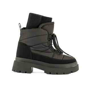 Foto 1 | Foto 1 | Bota Invierno Peluche Moda Nieve Para Dama Walki Suzette Negro