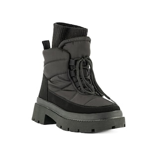 Foto 2 | Foto 2 | Bota Invierno Peluche Moda Nieve Para Dama Walki Suzette Negro