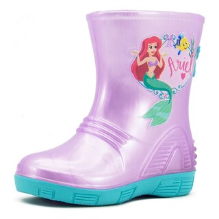 Foto 1 | Foto 1 | Bota De Lluvia Disney Princesa Ariel Sirenita Flounder Lila
