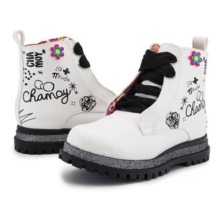 Foto 1 | Foto 1 | Botin Moda Niña Distroller Chamoy Color Perla 15-21 Con Arco Beige