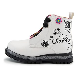 Foto 3 | Foto 3 | Botin Moda Niña Distroller Chamoy Color Perla 15-21 Con Arco Beige