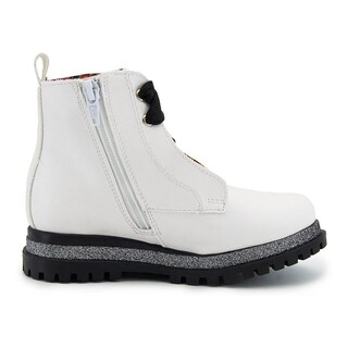 Foto 4 | Foto 4 | Botin Moda Niña Distroller Chamoy Color Perla 15-21 Con Arco Beige