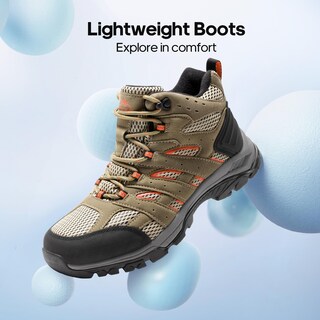 Foto 2 | Foto 2 | Botas De Senderismo Nortiv 8 Snhb2212w Impermeables Para Mujer Marrón/naranja - Venta Internacional.