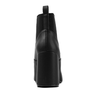 Foto 3 | Foto 3 | Botín Chelsea Tacón Elástico 10cm Para Mujer Walki Yolanda Negro