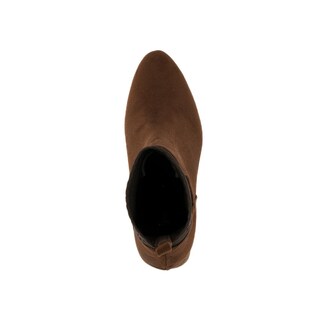Foto 5 | Foto 5 | Botines Calceta Tacon Casual 8cm Para Mujer Walki Arlett Cafe