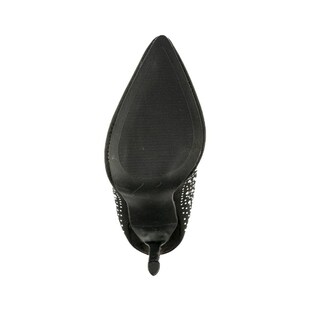 Foto 7 | Foto 7 | Botín Puntal Alto Brillo Elástico 10cm De Mujer Walki Tania Negro