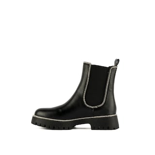 Foto 5 | Foto 5 | Botín Chelsea Chunky Suela 4.5cm Para Mujer Walki Penelope Negro
