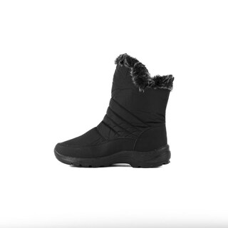 Foto 4 | Foto 4 | Bota Invierno Peluche Nieve 3cm Para Mujer Walki Alejandra Negro