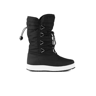 Foto 1 | Foto 1 | Bota Invierno Peluche Moda Nieve 3cm Para Mujer Walki Sofia Negro