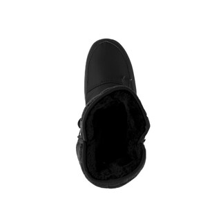 Foto 5 | Foto 5 | Bota Invierno Peluche Moda Nieve 3cm Para Mujer Walki Sofia Negro