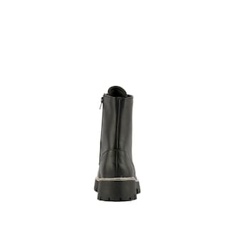 Foto 4 | Foto 4 | Botines Combat Brillos Militar Trend Para Mujer Walki Emilia Negro