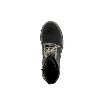 Foto 5 | Foto 5 | Botines Combat Brillos Militar Trend Para Mujer Walki Emilia Negro