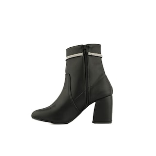 Foto 2 | Foto 2 | Botín Clásico Brillo Tacón 8cm Para Mujer Walki Hortencia Negro