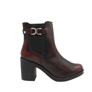 Foto 1 | Foto 1 | Botín De Piel Cómodo Básico Con Cierre Patricia