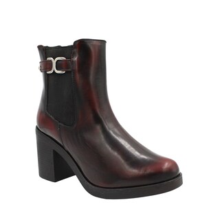 Foto 2 | Foto 2 | Botín De Piel Cómodo Básico Con Cierre Patricia