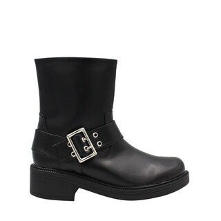 Foto 1 | Foto 1 | Botín Básico Con Hebilla Metálica Y Punta Redonda Ivanna