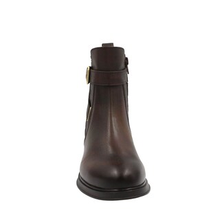 Foto 3 | Foto 3 | Botín De Piel Cómodo Básico Con Látigo Y Hebilla Maite