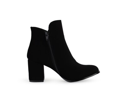 Foto 3 | Foto 3 | Bota Color Negro Cierre Material Sintetico