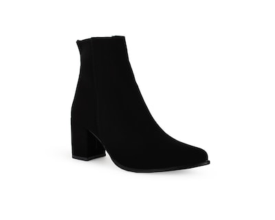 Foto 1 | Foto 1 | Bota Color Negro Cierre Material Sintetico