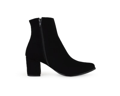 Foto 3 | Foto 3 | Bota Color Negro Cierre Material Sintetico