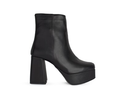 Foto 2 | Foto 2 | Bota Color Negro Material Sintético