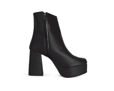 Foto 3 | Foto 3 | Bota Color Negro Material Sintético