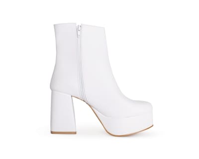 Foto 3 | Foto 3 | Bota Gabriela's Blanca para Mujer