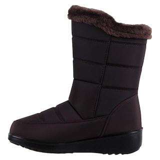 Foto 3 | Foto 3 | Botas Casuales Exterior Textil Color Café Para Mujer De Rbcollection