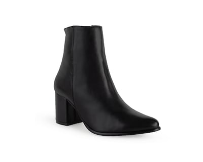 Foto 1 | Foto 1 | Bota Color Negro Cierre Material Sintetico