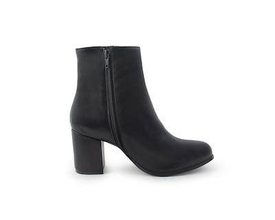 Foto 3 | Foto 3 | Bota Color Negro Cierre Material Sintetico