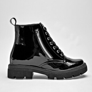 Foto 4 | Foto 4 | Queen Botín Para Mujer Negro Charol