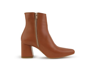 Foto 3 | Foto 3 | Bota Color Cafe Puntal Material Sintetico