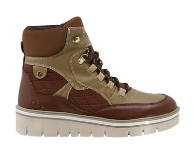 Foto 2 | Foto 2 | Bota Urbana de Piel Triples Flow Muriel 37080 Marrón