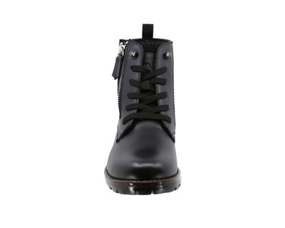 Foto 3 | Foto 3 | Botín de Piel Triples Marina 37091 Negro para Mujer