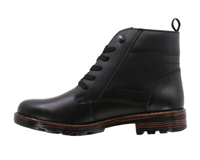 Foto 4 | Foto 4 | Botín de Piel Triples Marina 37091 Negro para Mujer