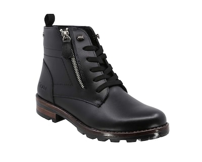 Foto 1 | Foto 1 | Botín de Piel Triples Marina 37091 Negro para Mujer