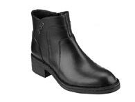 Botines Lobo Solo Color Negro Para Mujer