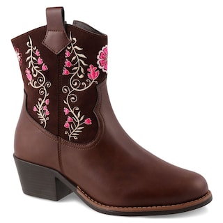 Foto 1 | Foto 1 | Botas Vaqueras Dominiq 1394 Marrones para Dama