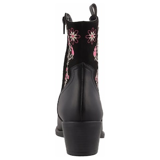 Foto 4 | Foto 4 | Botas Vaqueras para Mujer Dominiq color Negro Bordadas