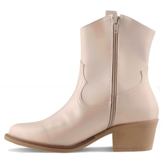 Foto 3 | Foto 3 | Bota Vaquera Dominiq 1392 Beige para Mujer