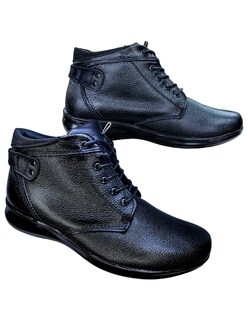 Foto 2 | Foto 2 | Botín Confort de Piel Enco Footwear Negro para Mujer