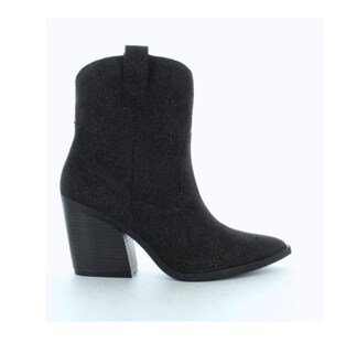 Foto 1 | Foto 1 | Botas para Mujer Perugia Negro Glitter