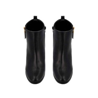 Foto 4 | Foto 4 | Botas Milagros de Vestir Negras Suela Baja Cuadrado Ligero Cómodas Resistentes